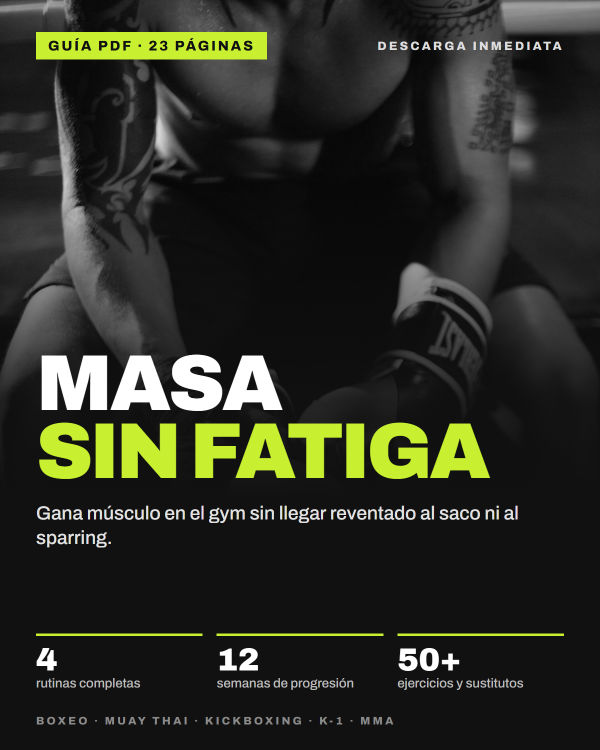 Portada de la guía Masa sin fatiga